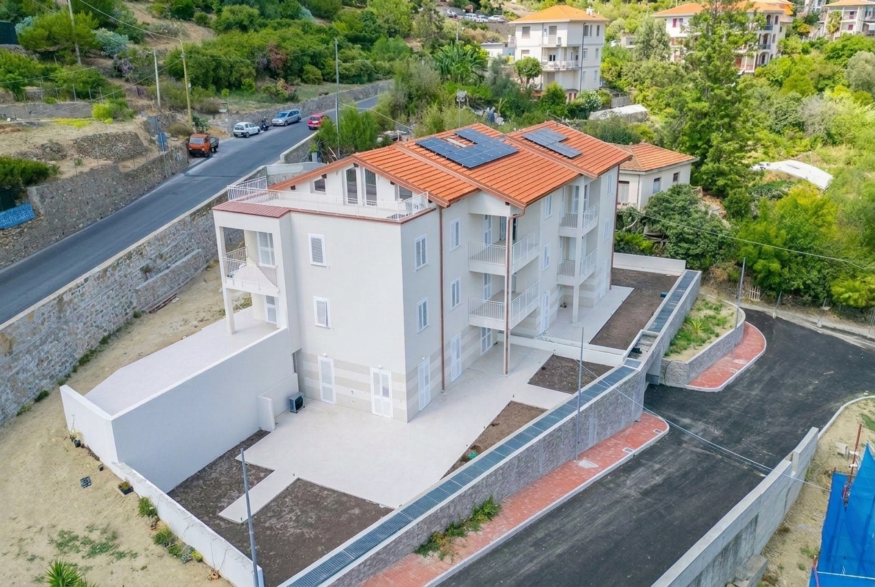La residenza dall'alto